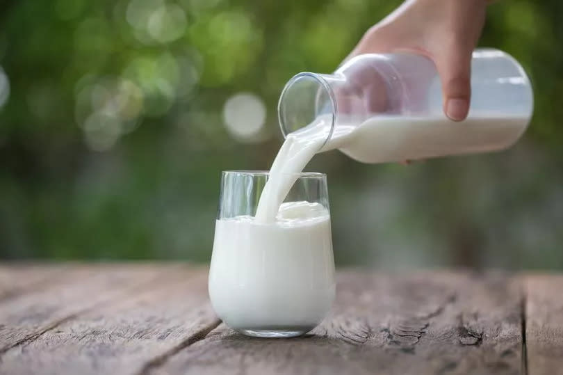 Milk also has its downsides when consumed right before bed -Credit:Getty Images