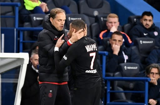 PSG coach Thomas Tuchel has tried to play down his very visible spat with Kylian Mbappe during the Ligue 1 leaders' weekend win over Montpellier
