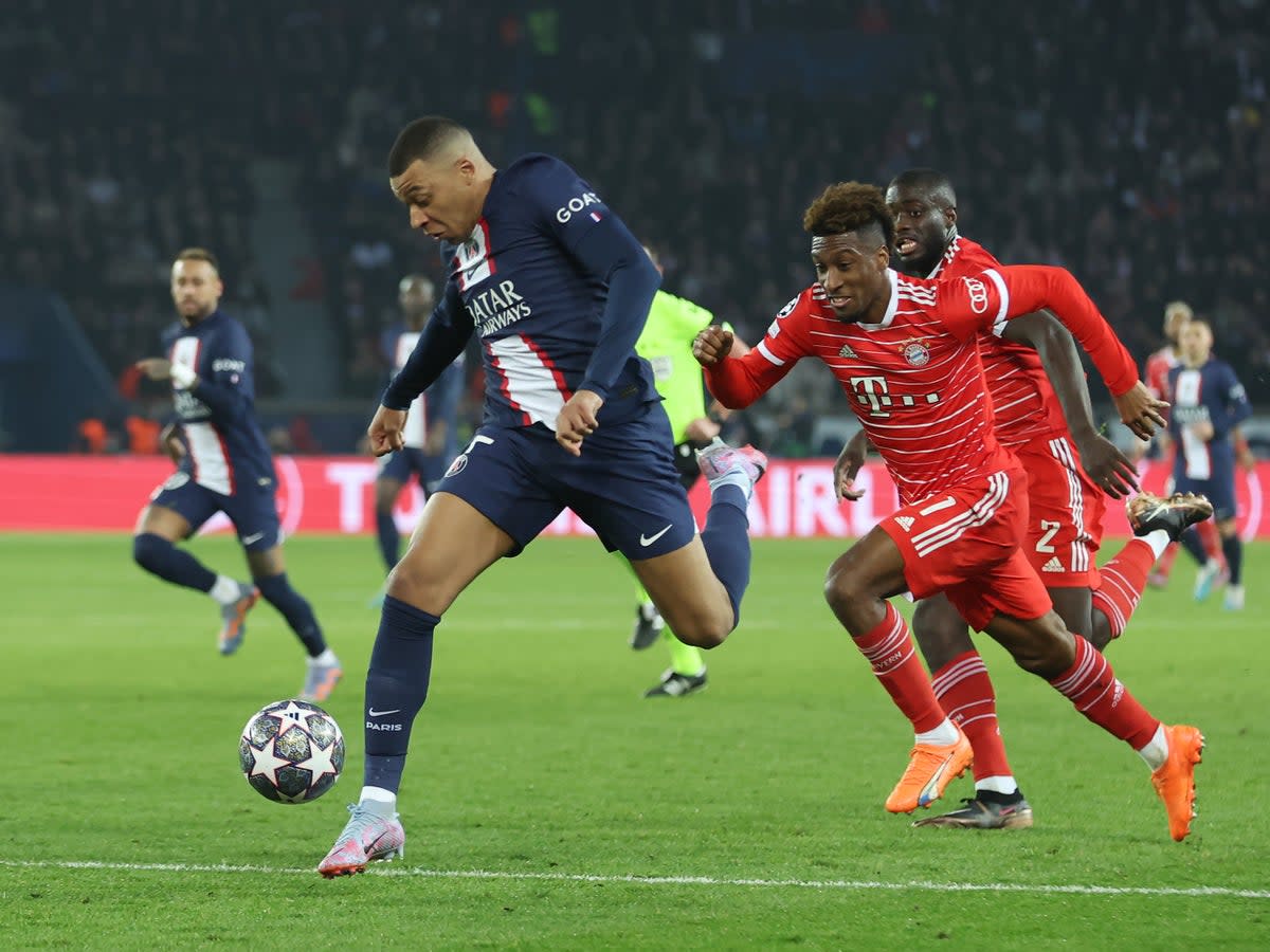 PSG visit Bayern Munich  (Getty Images)