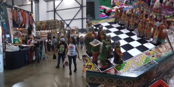 Sorprende Expo TlaquepArte en Rosarito con elaboradas piezas artesanales indígenas