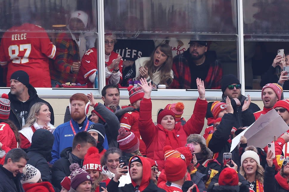 Taylor Swift at Arrowhead Stadium