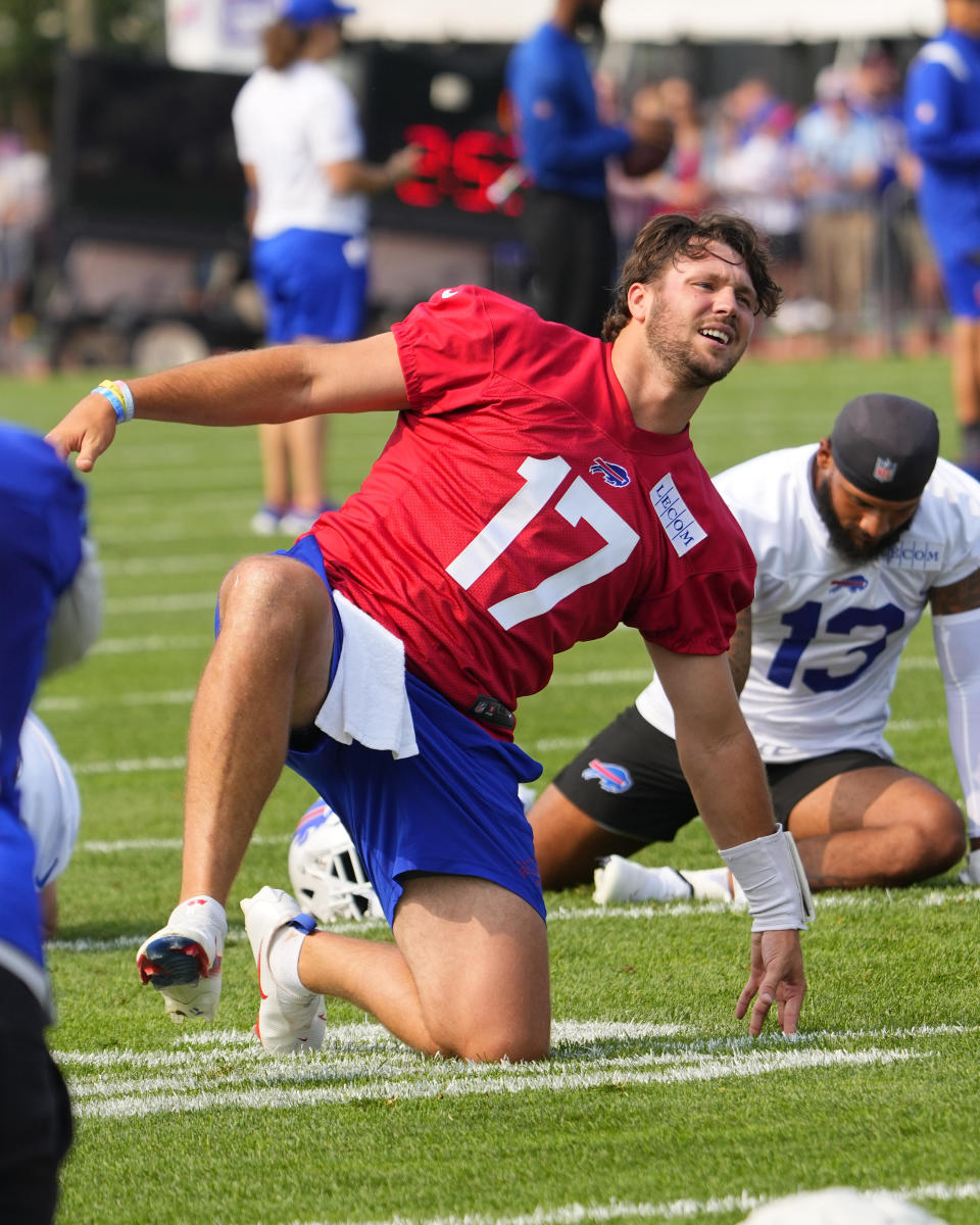  Bills quarterback Josh Allen (17) Credit: Gregory Fisher-USA TODAY Sports