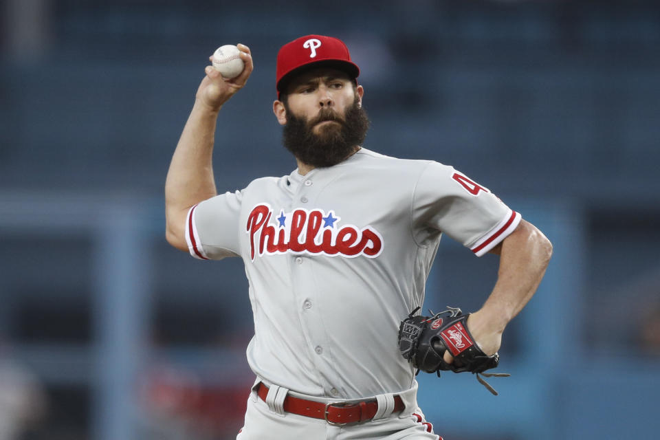 Jake Arrieta was not happy with the Phillies following Sunday’s game. (AP Photo)