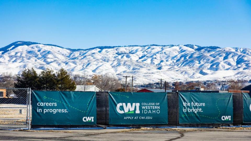 The 10-acre site for the future home of the College of Western Idaho’s Boise campus is vacant but could become a hub for shopping, apartments and office space.