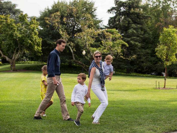 Ivanka Trump family
