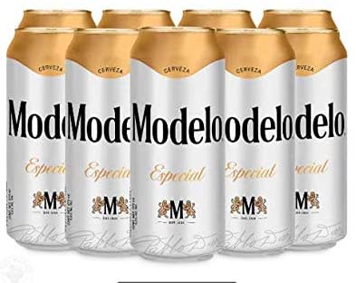 Cerveza Clara, Modelo Especial, 24 latas de 473ml c/u/Amazon.com.mx