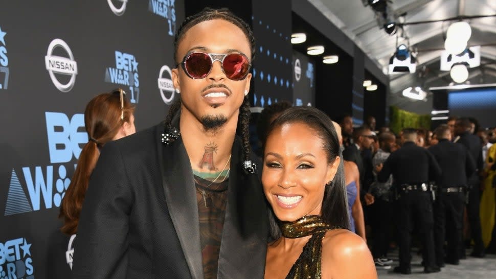 August Alsina and Jada Pinkett Smith