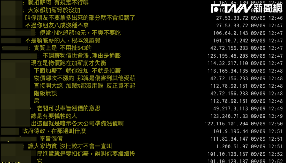 網友紛紛表示認同，並認為漲薪勢必會帶動一波物價。（圖／PTT）