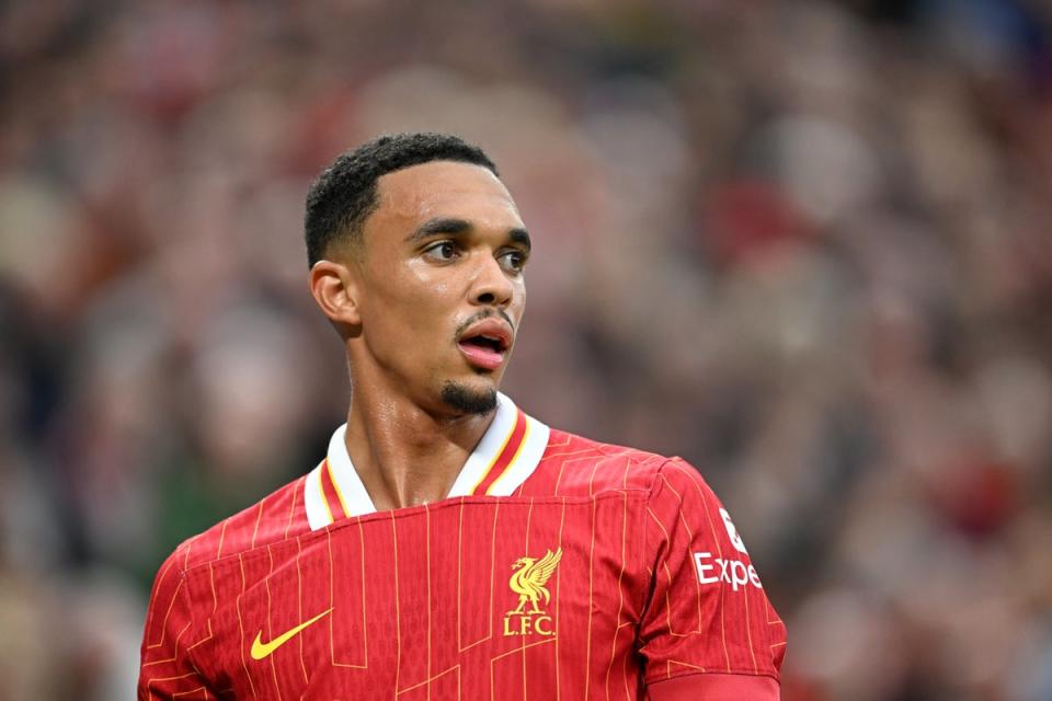 Trent Alexander-Arnold’s Liverpool contract expires at the end of the season  (Getty Images)