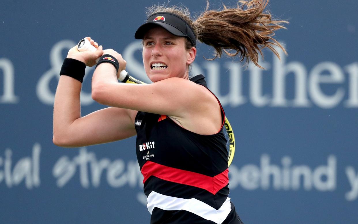 Johanna Konta has lost both matches she's played since Wimbledon - Getty Images North America