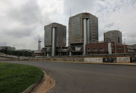 Nigerian National Petroleum Corporation (NNPC) headquarters are seen in Abuja, Nigeria July 28, 2017. REUTERS/Afolabi Sotunde