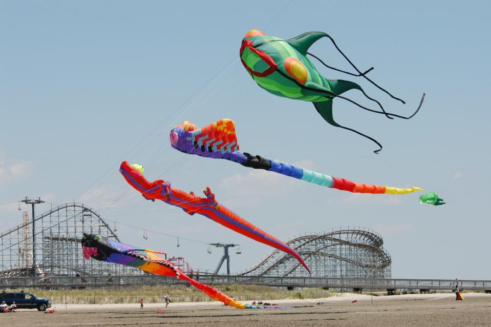 The four-day kite festival begins in Wildwood on Friday.