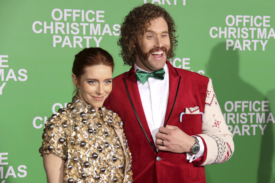 T.J. Miller and Kate Gorney