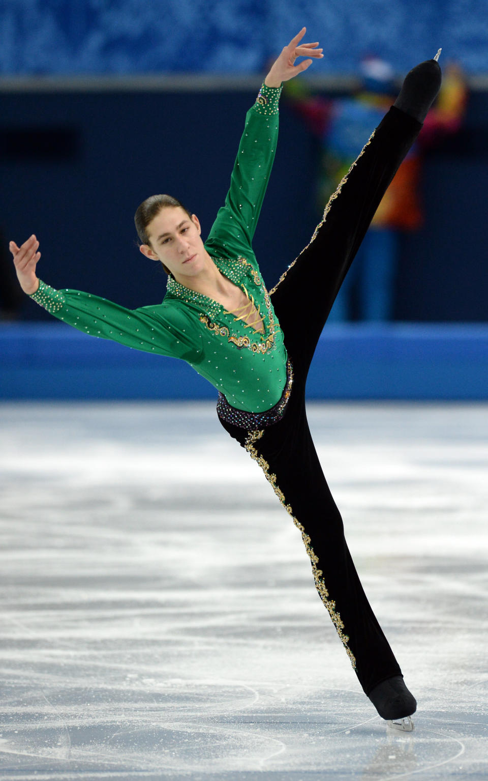 The U.S. skater at the Sochi Winter Olympics on Feb. 9, 2014.