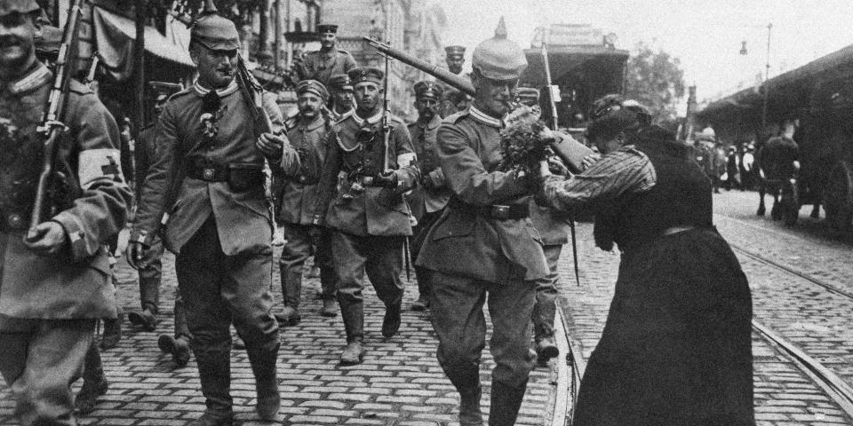 german soldiers World War I