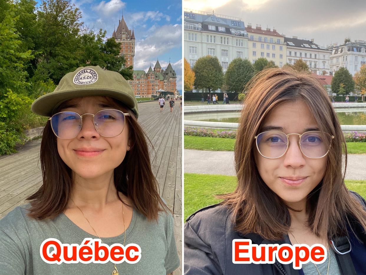 Insider's reporter visited Europe and Québec City. She found that the two destinations had a lot in common.