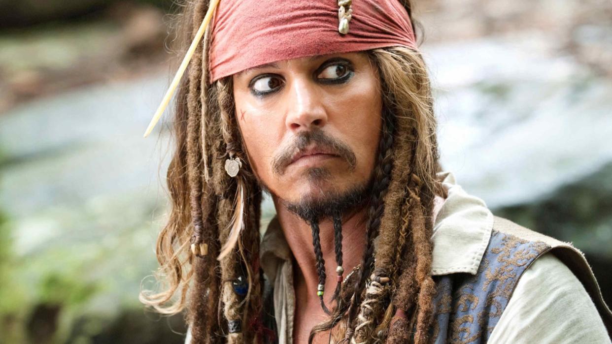 Johnny Depp has appeared in five 'Pirates of the Caribbean' movies as Jack Sparrow, earning an Oscar nomination for Best Actor. (Credit: Disney)