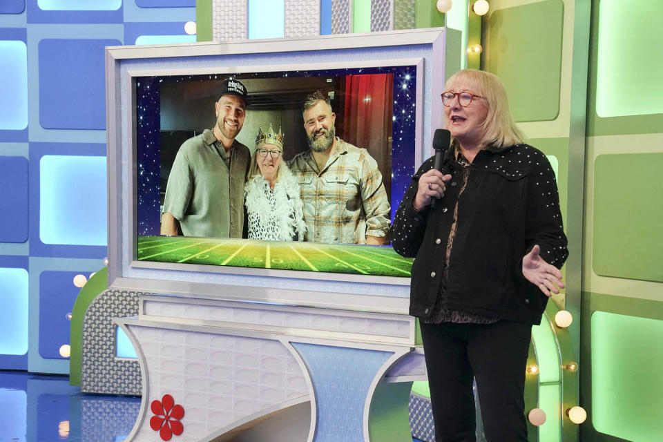 Donna Kelce on The Price is Right (Michael Yarish / CBS)