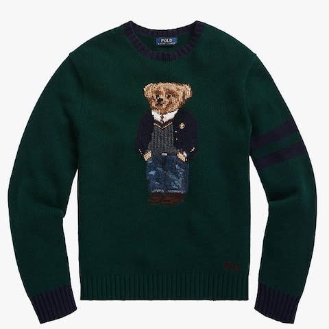 Polo Ralph Lauren Preppy Bear Jumper - Credit: John Lewis &amp; Partners&nbsp;