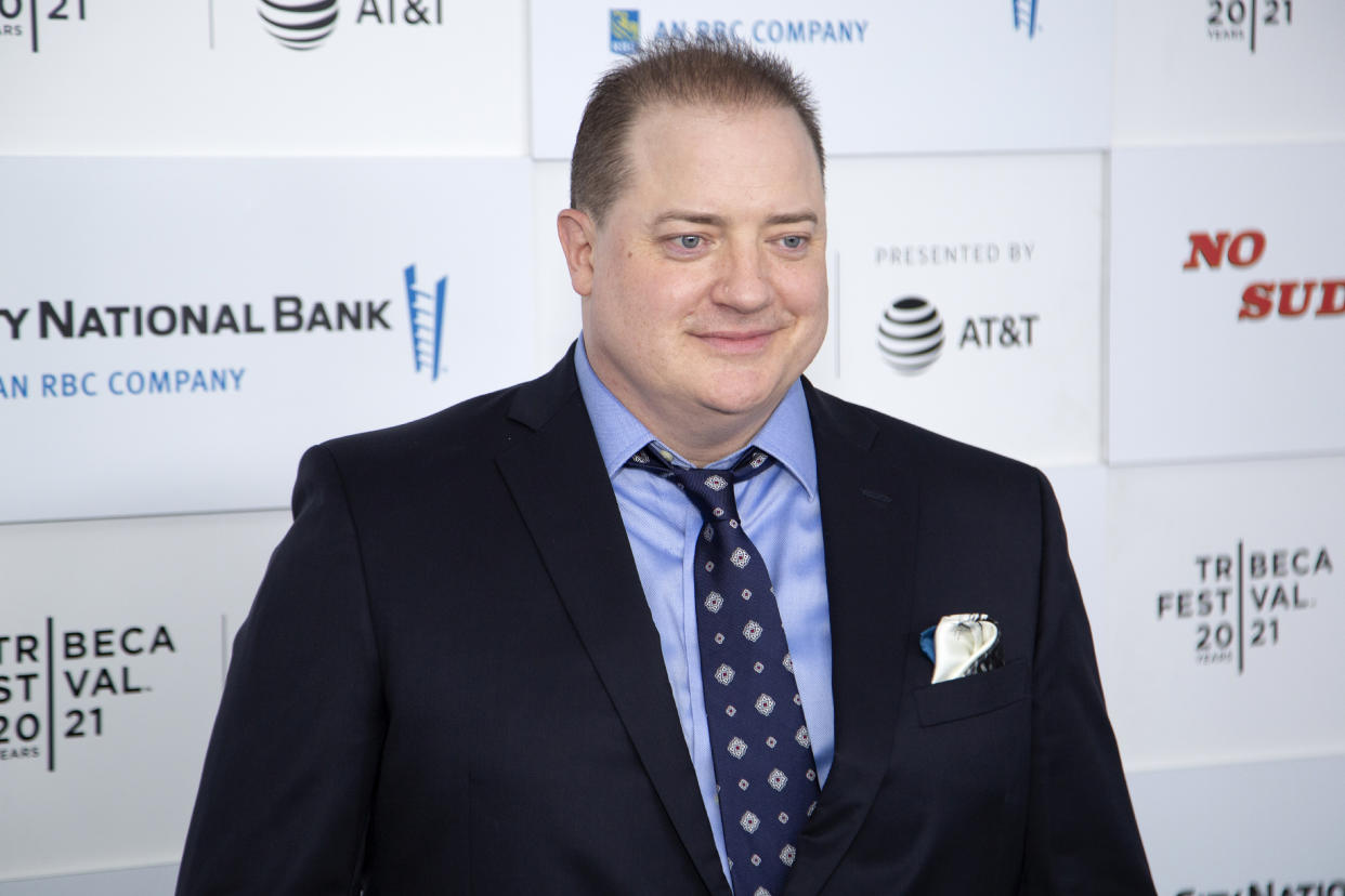 Brendan Fraser is making a big screen comeback after years in the Hollywood wilderness. (Getty)