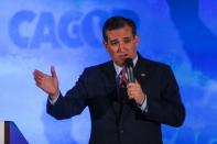 US Republican presidential candidate Ted Cruz conceded to supporters in Indiana that he no longer had a viable path forward