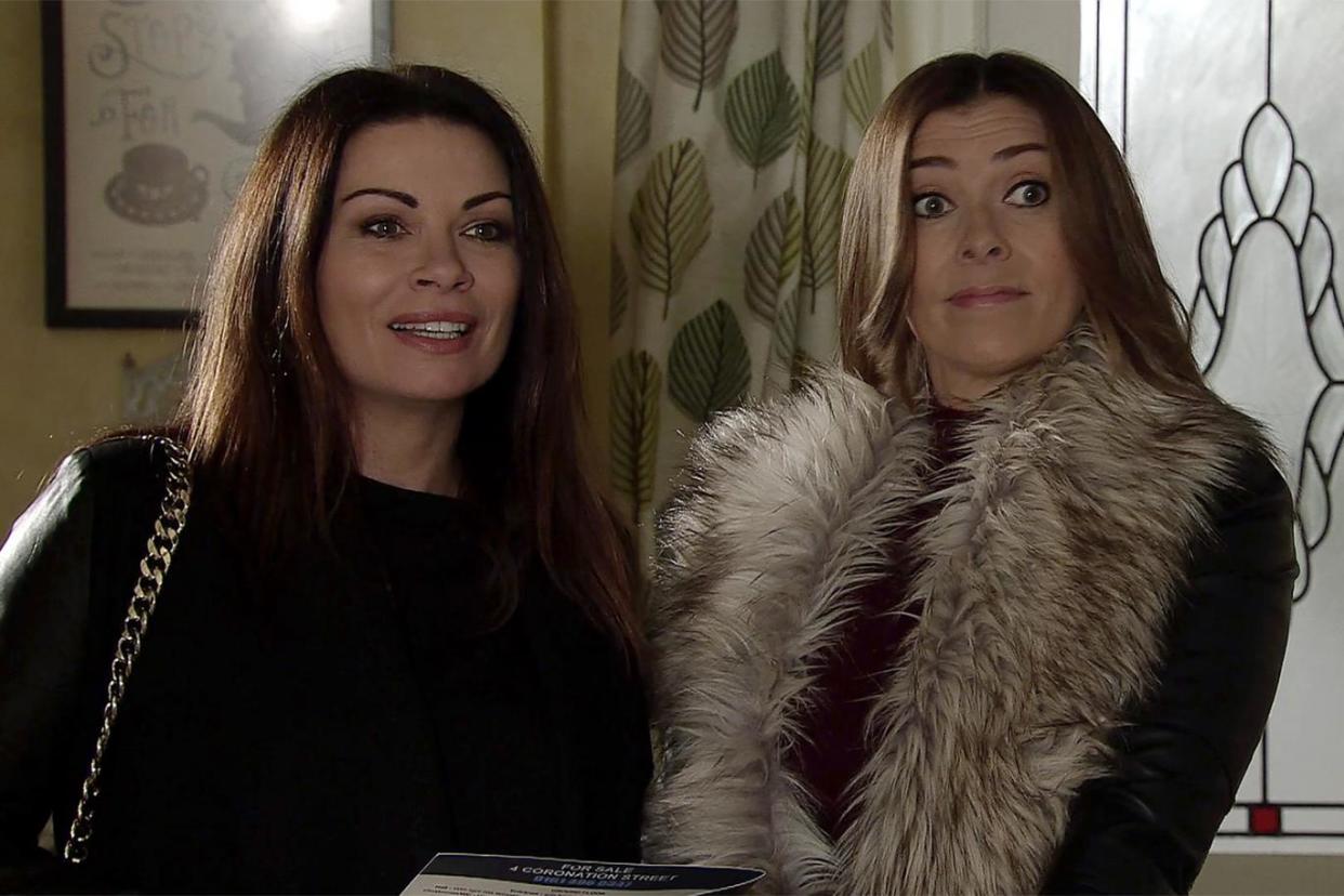 Marsh has played Kym Marsh on Corrie since 2006 (ITV Pictures).