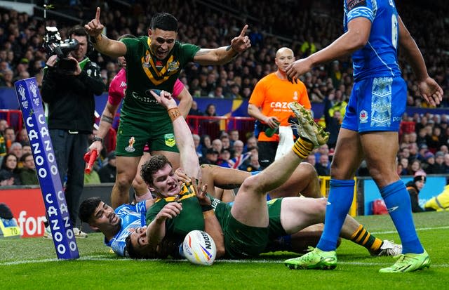 Australia v Samoa – Rugby League World Cup – Final – Old Trafford