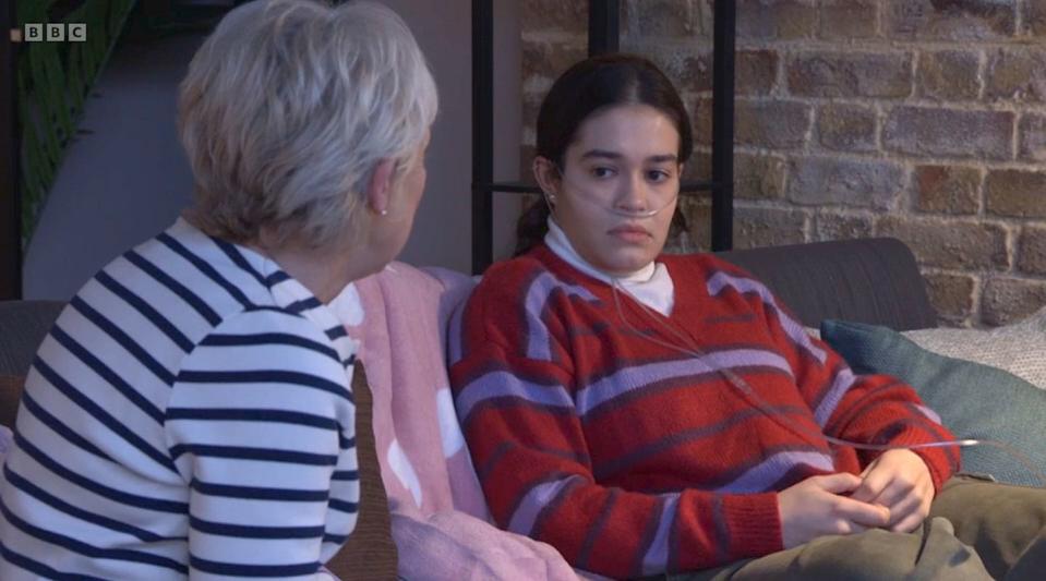 jean slater and jade masood in eastenders