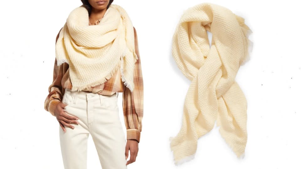 Treasure & Bond Thermal Knit Scarf - Nordstrom, $21 (originally $55)