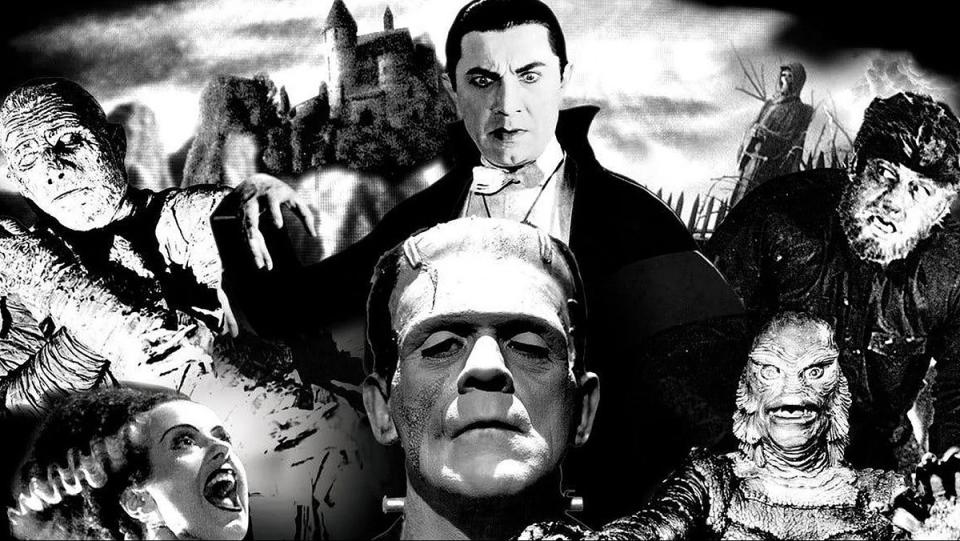 The original Universal Monsters, from the 1930s to the 1950s. 