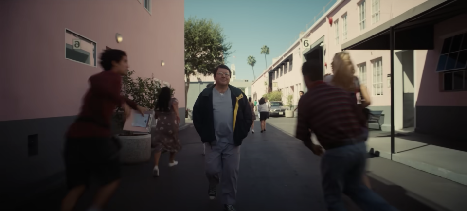 Michael Busch as “Nobody” in the trailer for “Nope.”