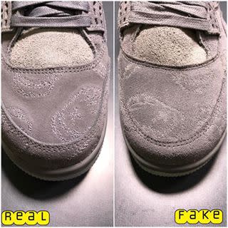 fake kaws jordan 4