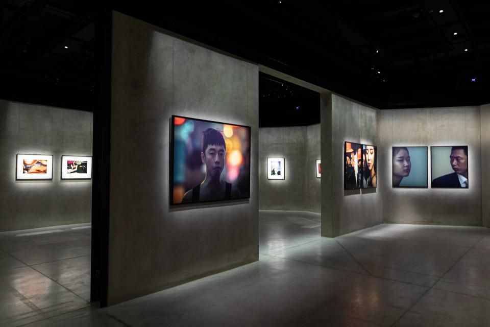 Inside the “Magnum Photos-Colors, Places, Faces” exhibition. - Credit: courtesy of Giorgio Armani