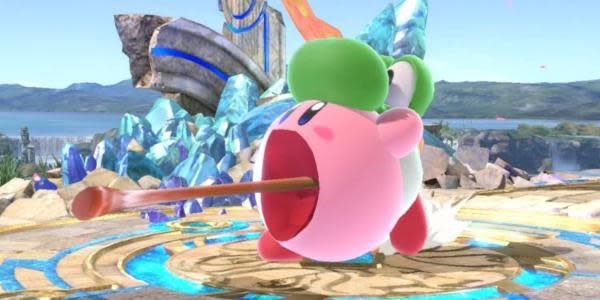 Kirby originalmente iba a usar la lengua como Yoshi para atrapar enemigos