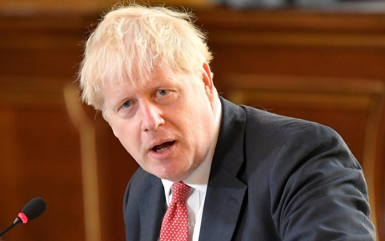 A profile of Boris Johnson, the Prime Minister, is among those currently stored on a Chinese server - Toby Melville/Reuters