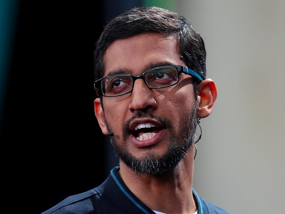 sundar pichai google ceo