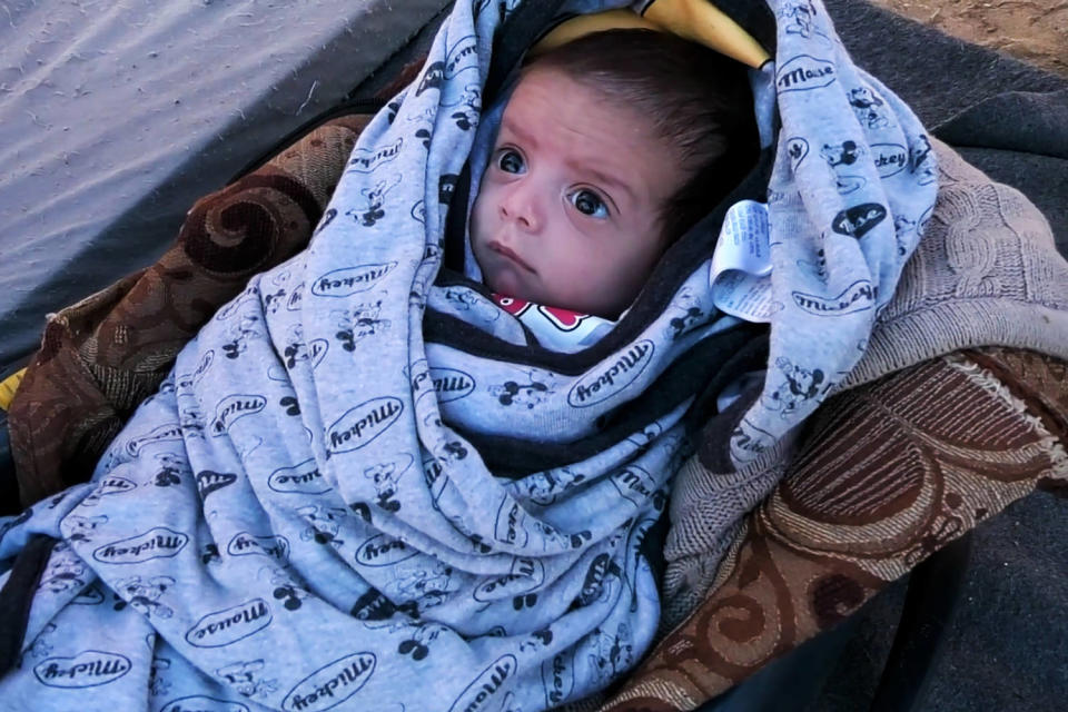 Five-month-old Anas Stateh. (NBC News)