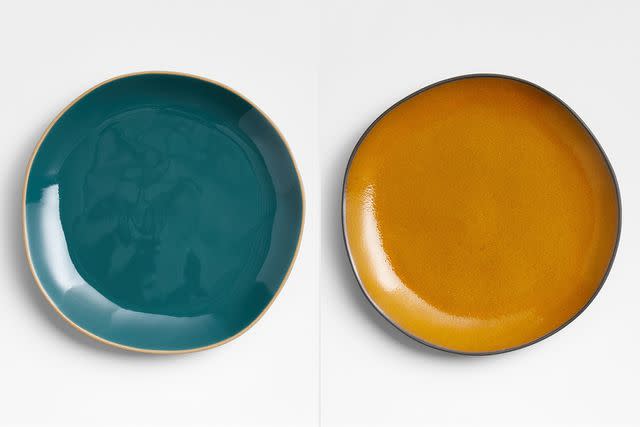 <p>Crate and Barrell</p> Clay Salad Plates by Eric Adjepong for Crate & Barrel