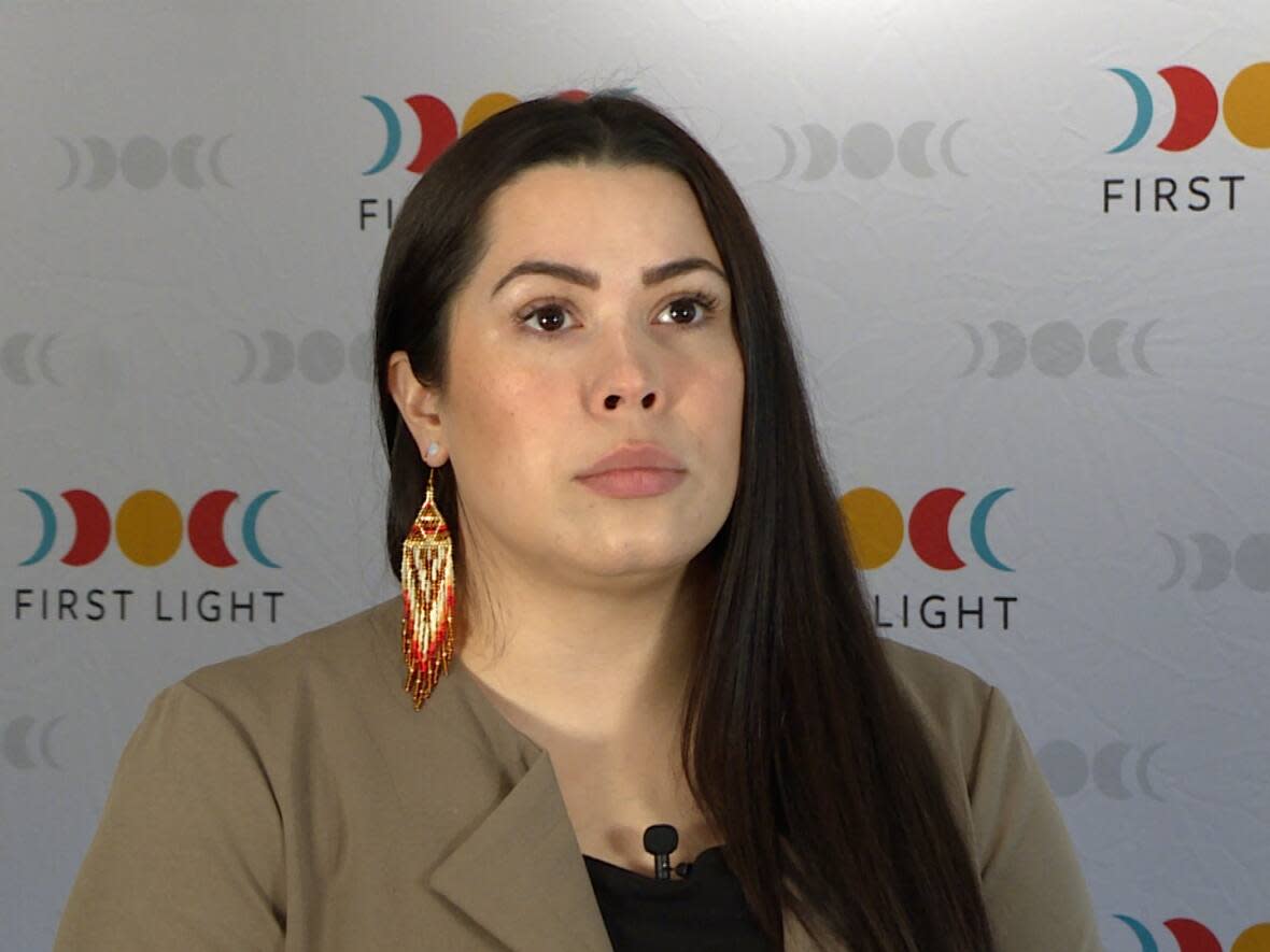 Stacey Howse executive director of First Light, says the National Day for Truth and Reconciliation will be an emotionally challenging day but she's happy the public wants to become more involved in reconciliation. (Garrett Barry/CBC - image credit)