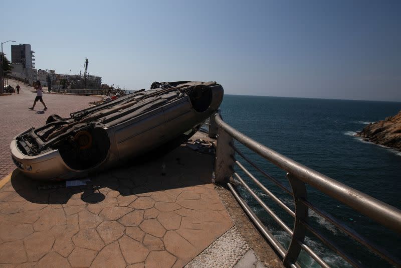 Aftermath of Hurricane Otis