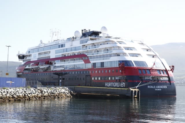 Virus Outbreak Norway Cruise Ship