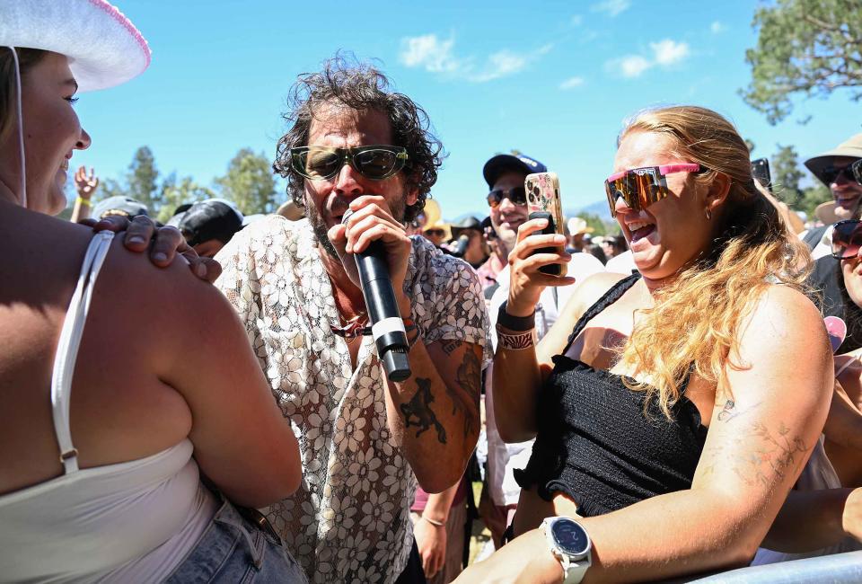 Langhorne Slim performs onstage during Palomino Festival held at Brookside at the Rose Bowl on July 9, 2022 in Pasadena, California. - Credit: Michael Buckner for Variety