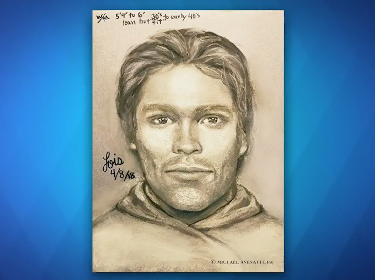 Stormy Daniels releases sketch of man she says threatened her over Donald Trump affair