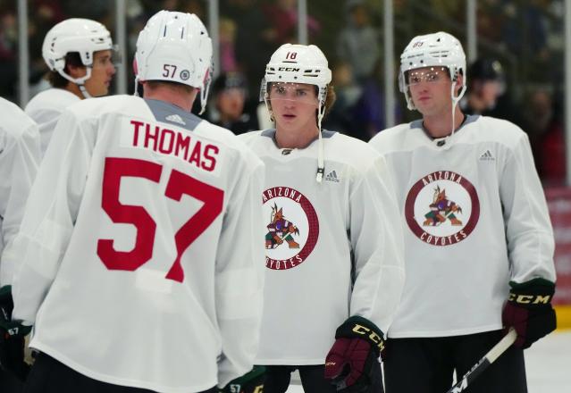 Coyotes release Development Camp roster with Guenther, Cooley