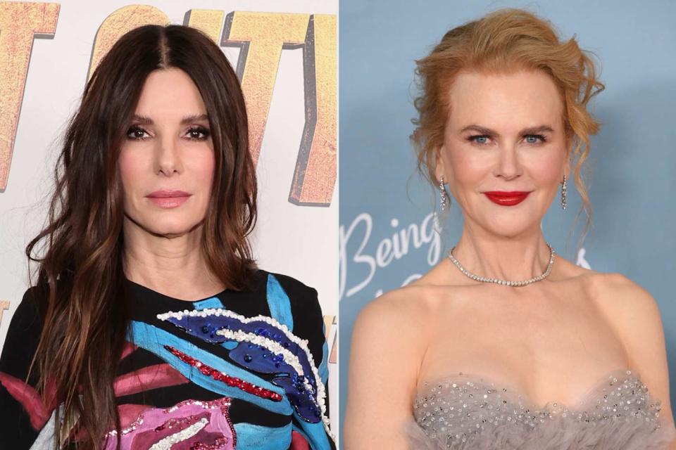 <p>Jamie McCarthy/Getty; Steve Granitz/FilmMagic</p> Sandra Bullock and Nicole Kidman