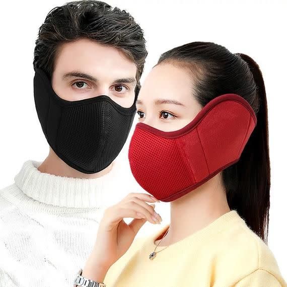 4) Ear Muff Face Mask