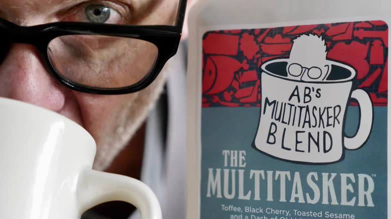 Alton Brown multitasker coffee