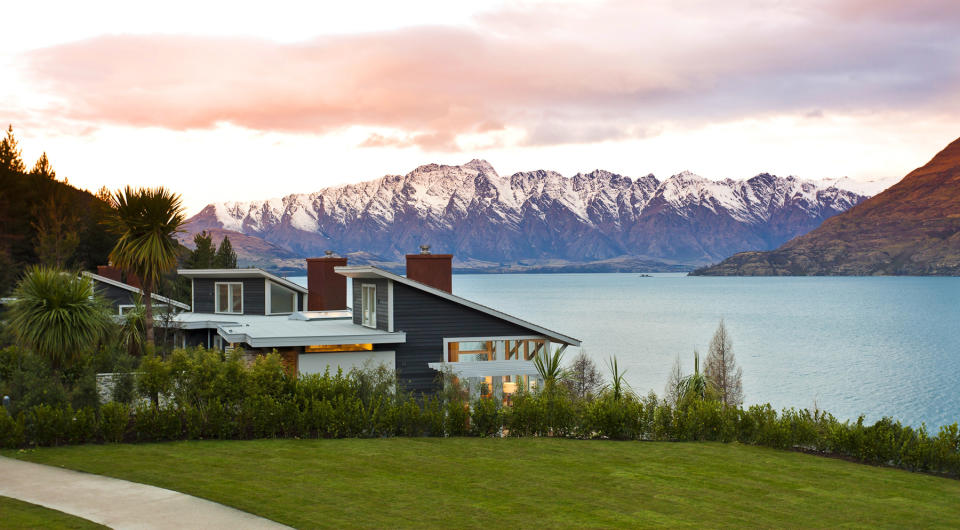 A view of The Remarkables mountain range and Lake Wakitipu in Queenstown. Source: AAP