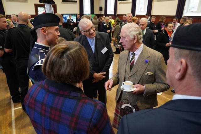 Royal visit to Aberdeenshire