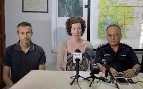 Meabh Quoirin, Nora's mother, appealed for information with a £10,000 reward - Credit: Reuters